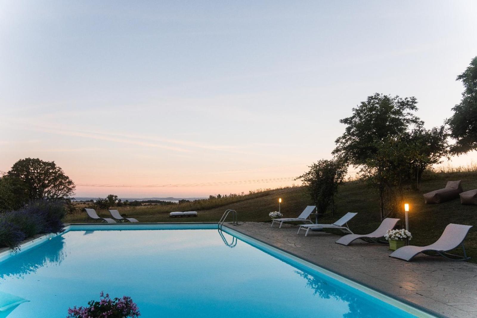 Bed and Breakfast Collina Blu Bolsena Exterior foto
